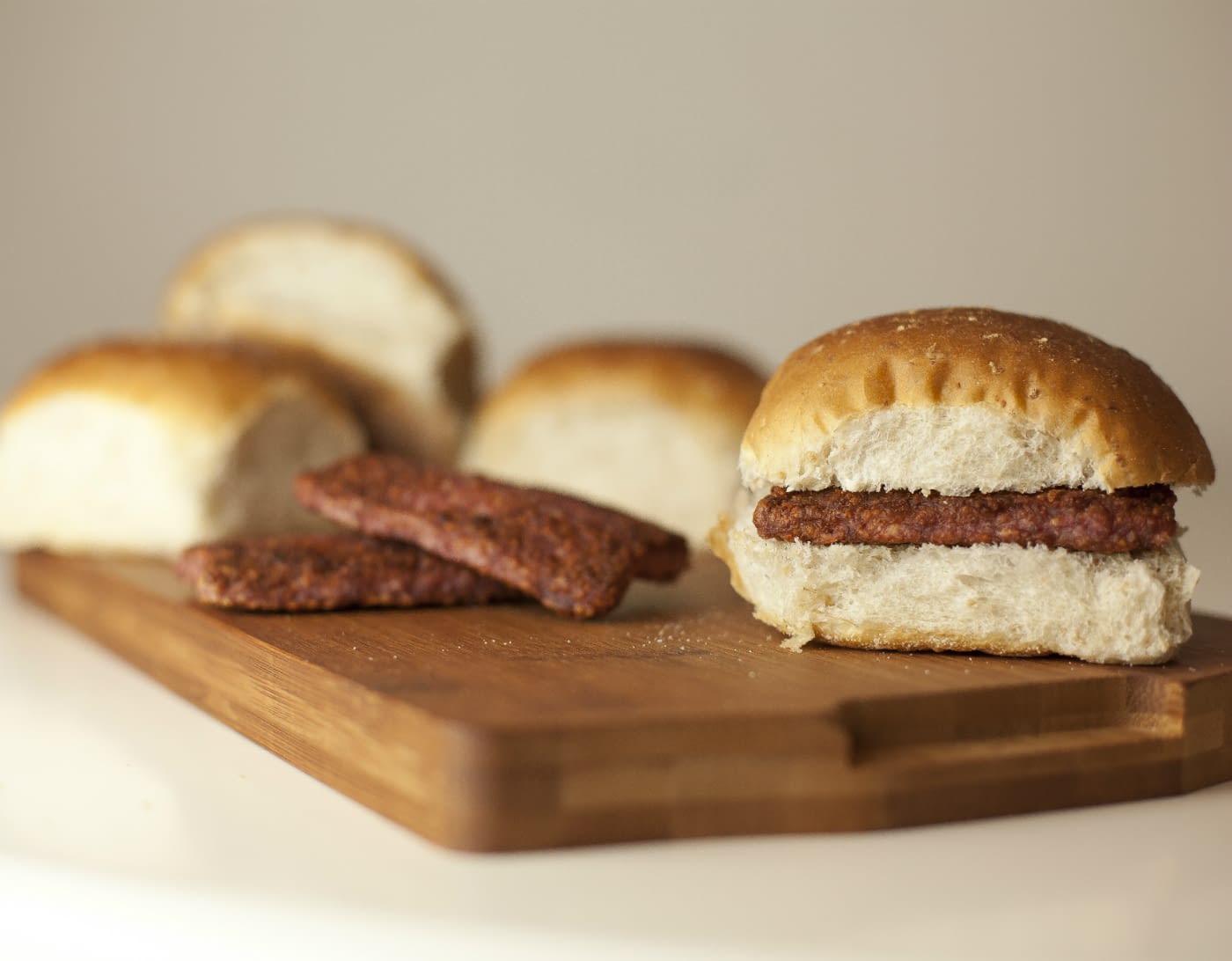 A history of the square sausage, including a recipe for making your own