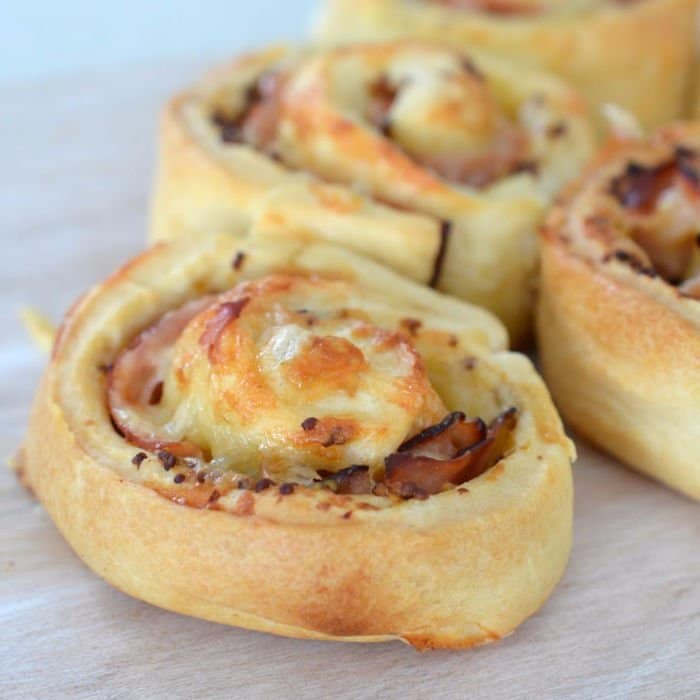 Ham, Cheese and Mustard Scrolls A Simple Lunchbox Recipe Create Bake